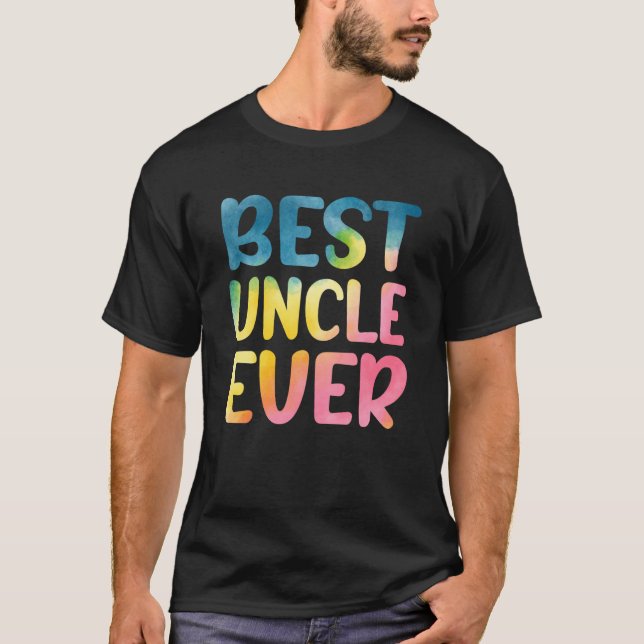 T-shirt Best Uncle Ever Father's Day Uncle (Devant)