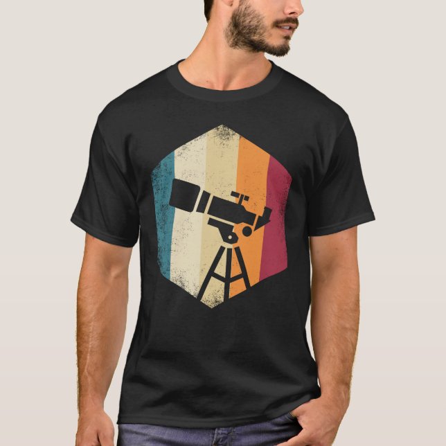 T-shirt Besteever Planètes Cool Science Lover Telescope As (Devant)