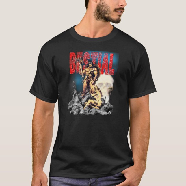 T-shirt bestial (Devant)