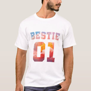 T-shirt Bestie à fleurs 01
