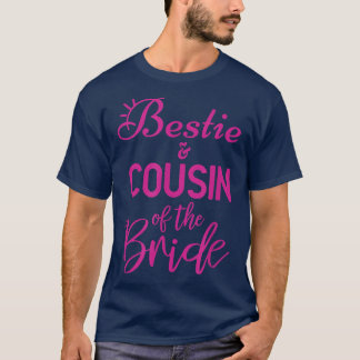 T-shirt Bestie Et Cousin De La Mariée 30