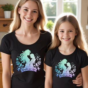 T-shirt Bestie maman et moi Bestie for Life Mother and Dau