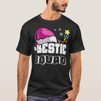 T-shirt Bestie Squad Meilleur Ami BFF Père Noël Fun Chris