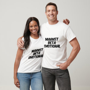 T-shirt bêta émotionnel du marché