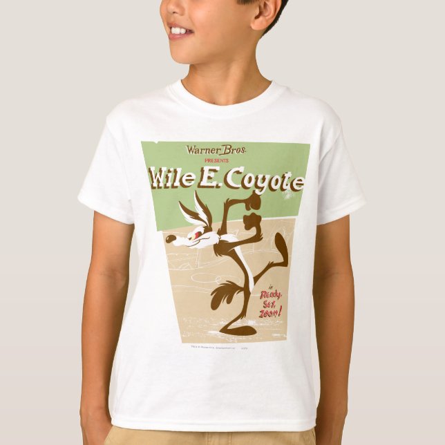 T-shirt BÊTE DE COYOTE™ Prêt, partez, zoum ! (Devant)