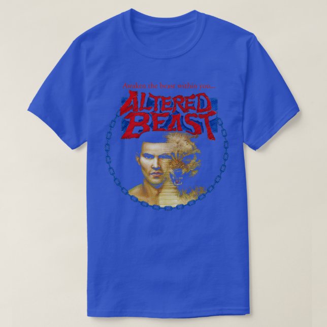 T-shirt Bête modifiée (Design devant)