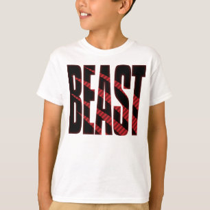 T-shirt BÊTE. Tough.Hardcore.Muscle.Wild.Animal