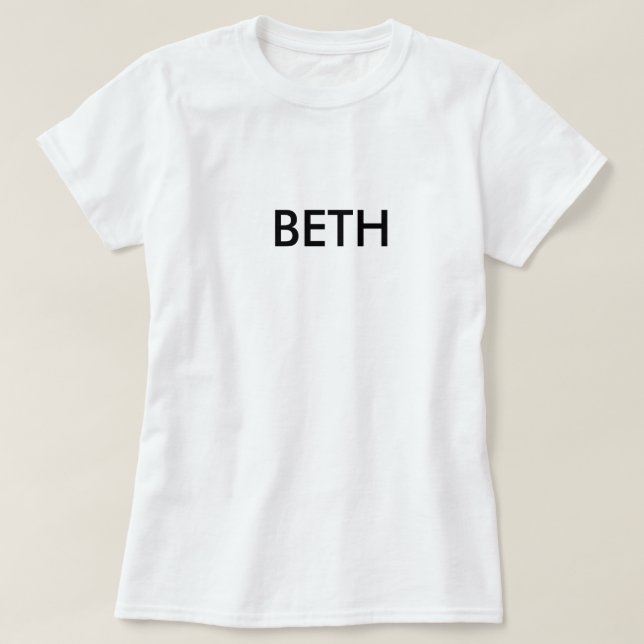 T-shirt Beth (Design devant)