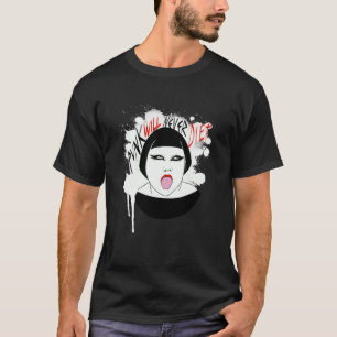 T-shirt Beth Ditto - punk will never diet 