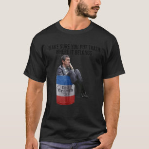 T-shirt Beto Assurez-Vous De Placer La Déchets Là Où Elle 