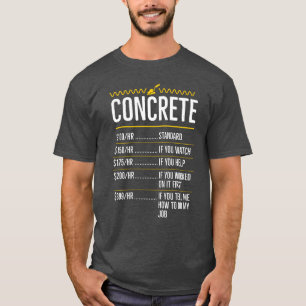 T-shirt Béton