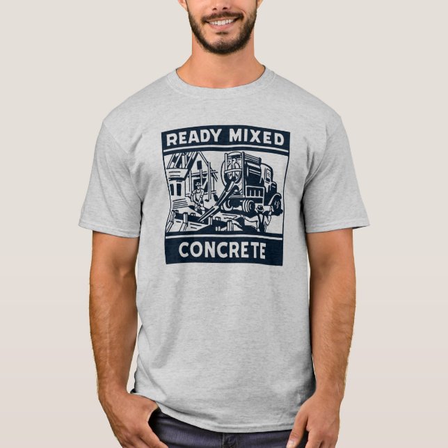 T-shirt Béton prêt à l'emploi (Devant)