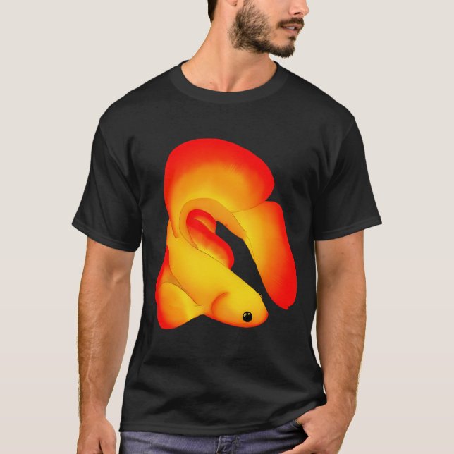 T-shirt Betta de feu (Devant)