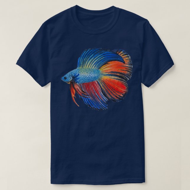 T-shirt Betta Lovers 1 (Design devant)