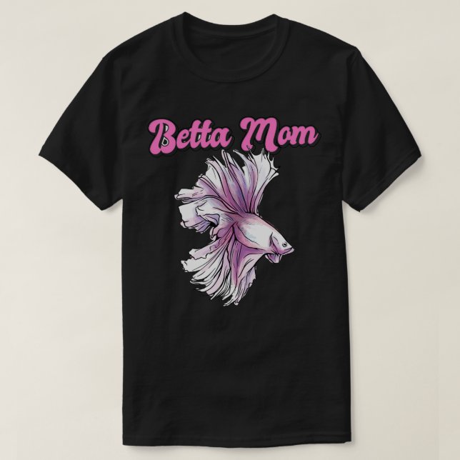 T-shirt Betta Mom Betta Splenders 1 (Design devant)