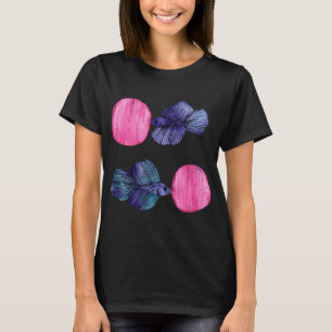 T-shirt Bettas au Bubble Gum