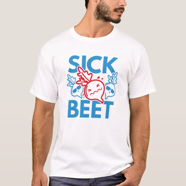 T-shirt Betterave malade (Devant)