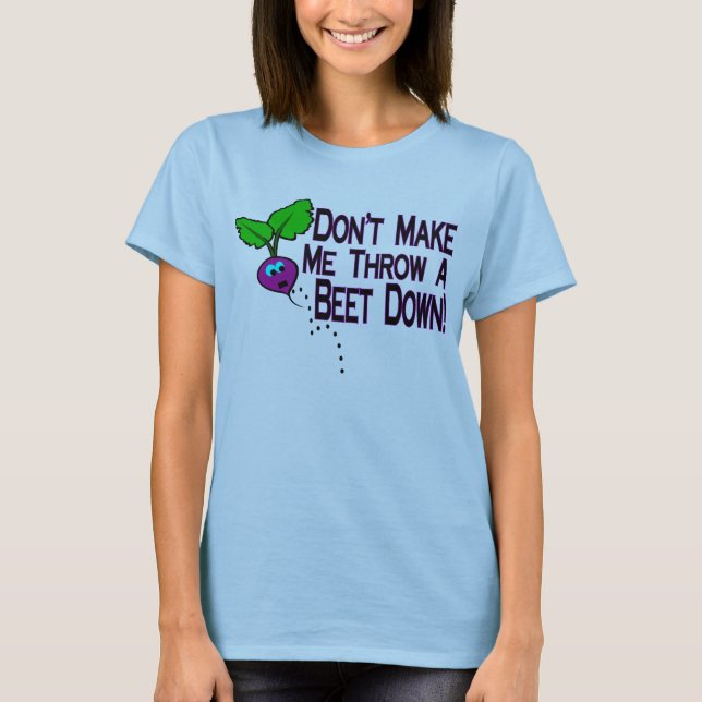 T-shirt Betterave vers le bas (Devant)