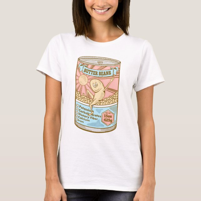 T-shirt BETTETER BEANS Lima Fèves (Devant)