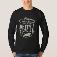 Betty Prénom Chemise Betty Nom Anniversaire