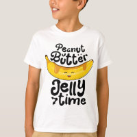 Beurre d'arachide banane Jelly Temps Drôle Fruit s