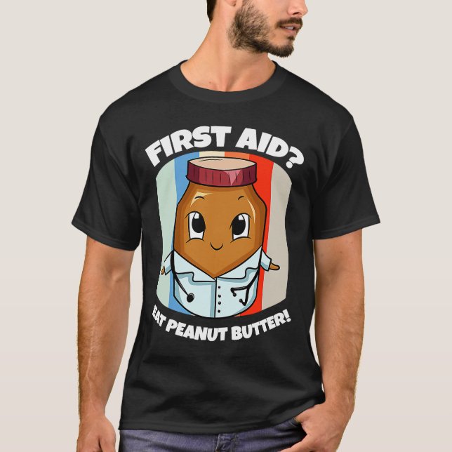 T-shirt Beurre d'arachide Costume de premiers soins Docteu (Devant)