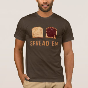 T-shirt Beurre d'arachide et gelée : Étaler