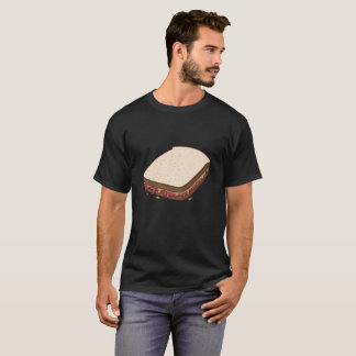 T-shirt Beurre d'arachide et sandwich à gelée de confiture