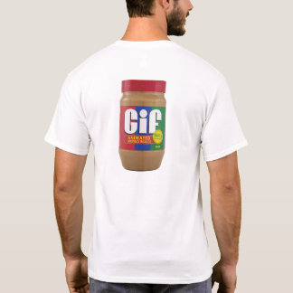 T-shirt Beurre d'arachide G dur GIF