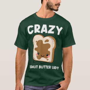 T-shirt Beurre D'Arachide Mignonne Pour Les Femmes Mère Co