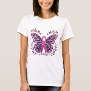 T-shirt Beurre de sensibilisation au cancer du sein Fronti