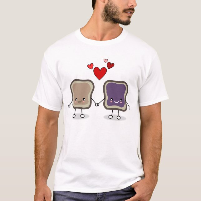 T-shirt Beurre et gelée d'arachide (Devant)