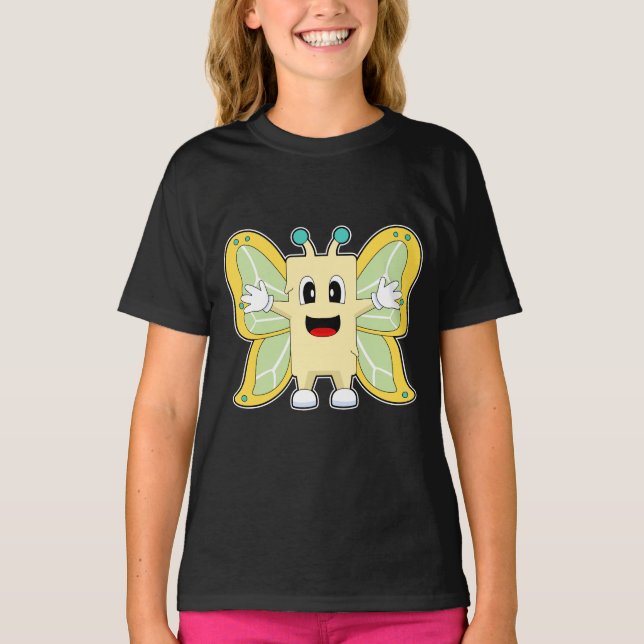 T-shirt Beurre papillon (Devant)
