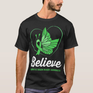 T-shirt Beurre vert Béton Sensibilisation aux blessures du