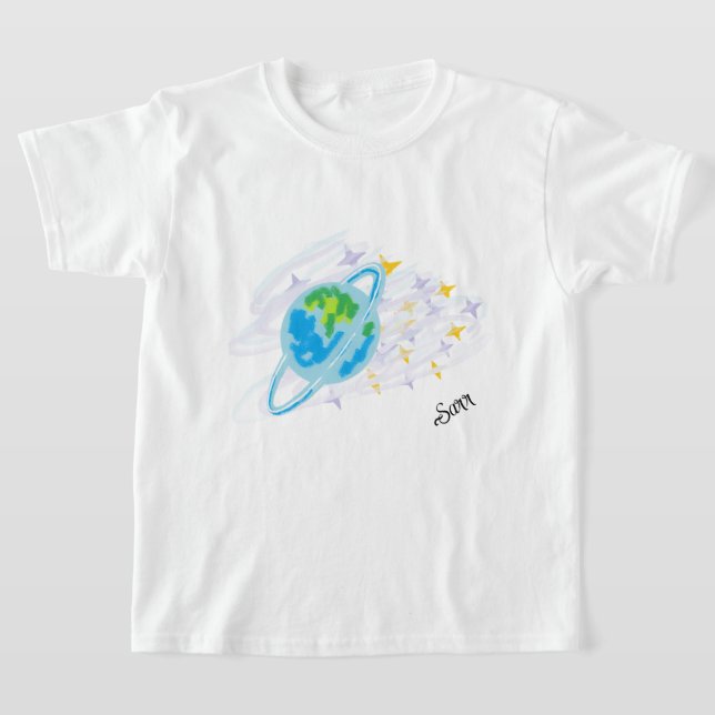 T-Shirt : Beyond The Solar System (Laydown)