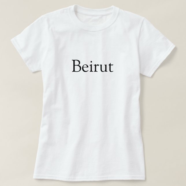 T-shirt Beyrouth (Design devant)