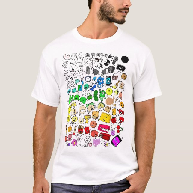 T-shirt Bfdi Inanimer La folie Tous Les Caractères _1 (Devant)