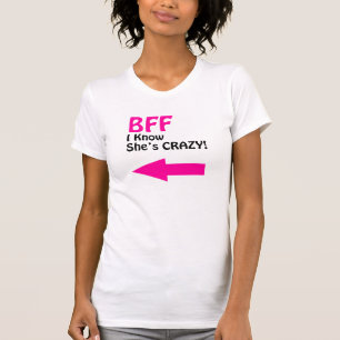T-shirt BFF I SAVENT qu'ELLE est DRÔLE FOU