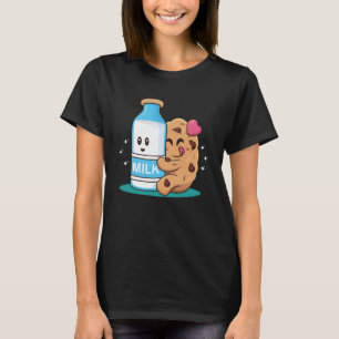T-shirt BFL Best Friend 4 Life Biscuit Accrocher Milk Love