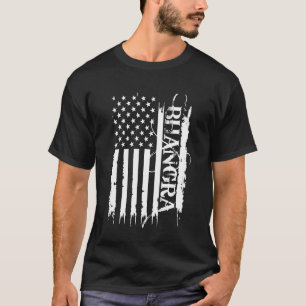 T-shirt Bhangra États-Unis en détresse avec le drapeau amé