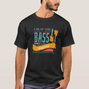T-shirt Bhelp Rock Musician - Guitariste Basse Guitare