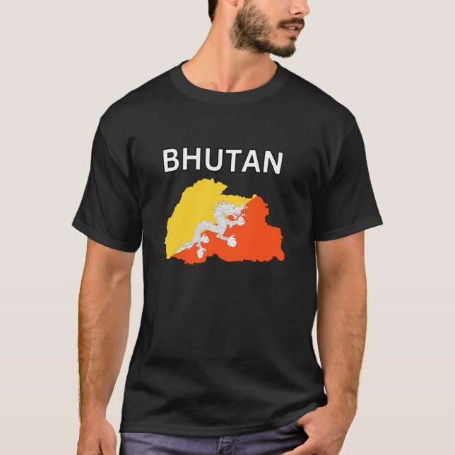 T-shirt Bhutan Design (Devant)
