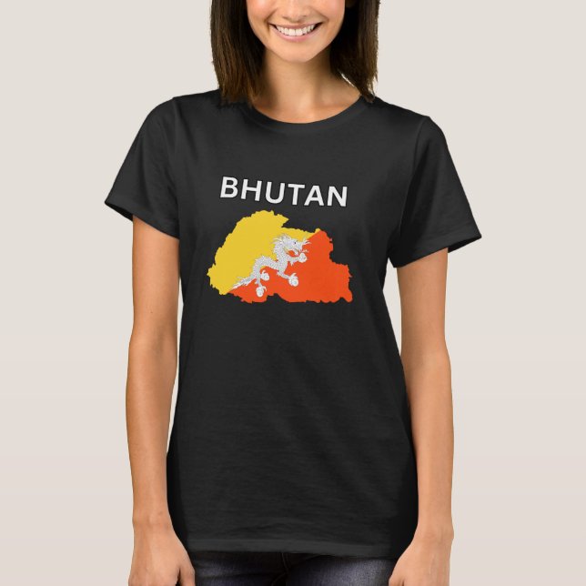 T-shirt Bhutan Design (Devant)