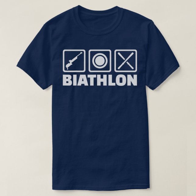 T-shirt Biathlon (10)  (Design devant)