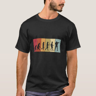 T-shirt Biathlon Evolution Snow Biathlete Ski Cross Countr