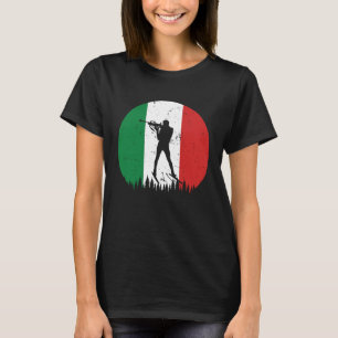 T-shirt Biathlon Italie Coupe du monde Sport d'hiver Terre