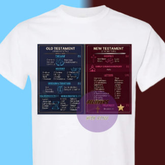 T-shirt Bible Books