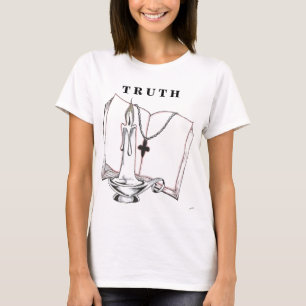 T-shirt Bible dessinant T R U T H