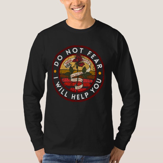 T-shirt Bible Verse Isaiah (Devant)