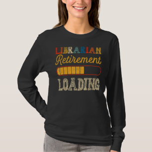 T-shirt Bibliothécaire à la retraite Pas mon problème Char